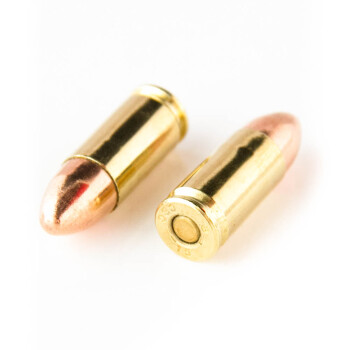 Cheap 9mm Luger Ammo For Sale - 124 Grain FMJ Ammunition in Stock by Magtech - 50 Rounds
