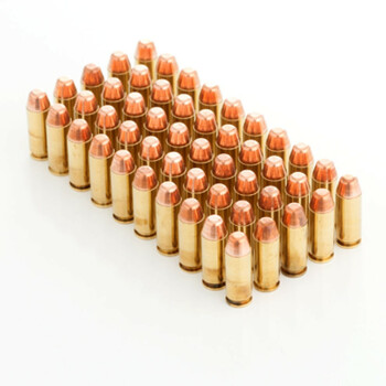 10mm Auto Ammo For Sale - 165 gr Hollow Base Flat Point HPR Ammunition In Stock - 50 Rounds