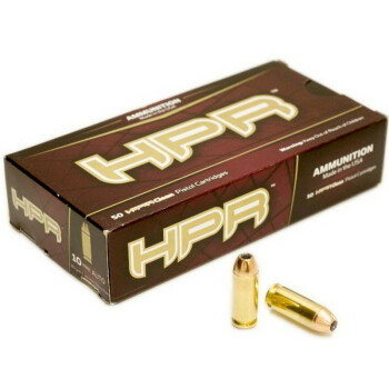 10mm Auto Ammo For Sale - 180 gr Jacketed Hollow Point XTP HPR Ammunition In Stock - 50 Rounds