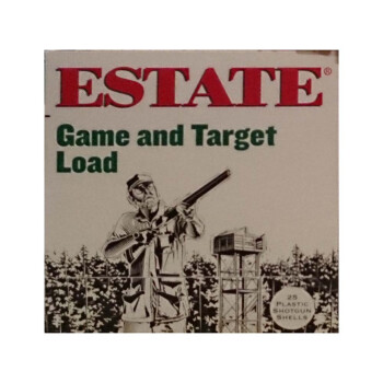 Cheap 12 Gauge Ammo - Estate Game and Target 2-3/4" #6 Shot - 25 Rounds
