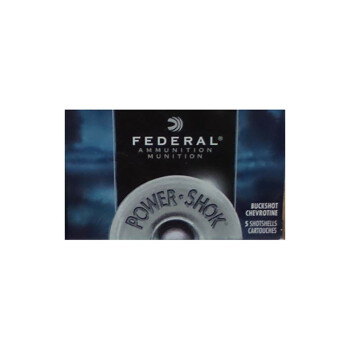 Cheap 12 Gauge Ammo For Sale - 2-3/4" 00 Buck 9 Pellet Ammunition in Stock by Federal (Canada) - 5 Rounds