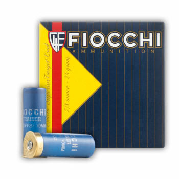 Cheap 12 ga Target Shells For Sale - 2-3/4" 7/8 oz Low Recoil Target Shell Ammunition by Fiocchi - 25 Rounds