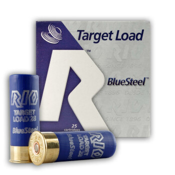 Bulk 12 ga Steel Shot For Sale - 2-3/4" 1oz Ammunition by Rio  - 25 Rounds