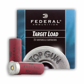 Bulk 12 Gauge Ammo - 2-3/4" Lead Shot Target shells - 7/8oz - #8 - Federal Top Gun - 250 Rounds