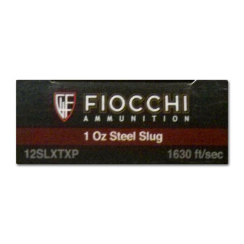 Bulk 12 ga Slugs For Sale - Fiocchi 1 oz Segmented Steel Slug Ammo - 100 Rounds