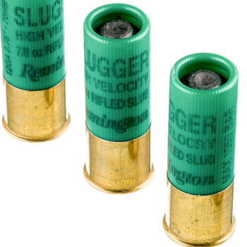12 ga Ammo For Sale - 2-3/4" 7/8 oz. High Velocity Rifled Slug Ammunition by Remington
