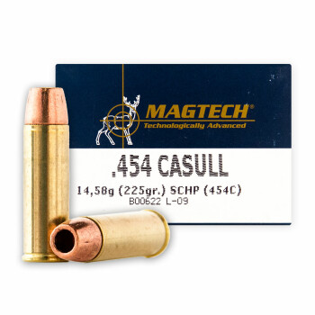 Cheap 454 Casull - 225 gr SCHP - Magtech - 20 Rounds