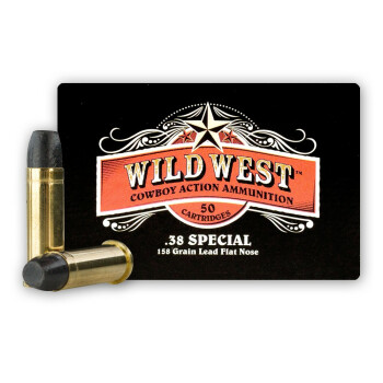 Cheap 38 Special Ammo For Sale - 158 gr LFN Sellier & Bellot  Ammunition In Stock - 50 Rounds