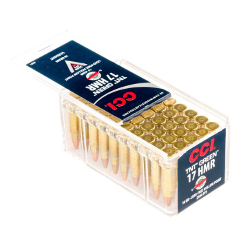 17 HMR Ammo For Sale - 16 gr TNT Hollow Point - CCI Ammunition In Stock - 50 Rounds