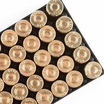 9mm Ammo For Sale - 124 gr FMJ - GECO Ammunition For Sale - 50 Rounds