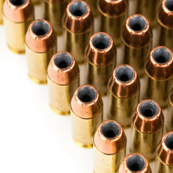 40 S&W Ammo For Sale - 155 gr Jacketed Hollow Point Remington HTP Ammunition In Stock - 50 Rounds