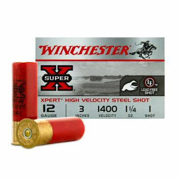 12 Gauge Ammo - Winchester Super-X Waterfowl 3" #1 Shot - 25 Rounds