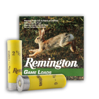 Bulk 20 ga - 2-3/4" 7/8 oz #6 Game Load - Remington  - 250 Rounds