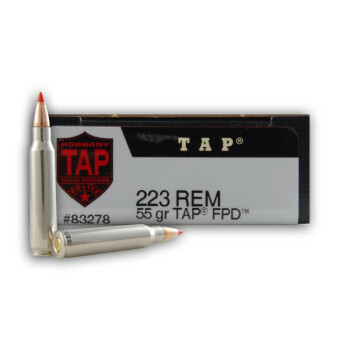 223 Rem - 55 gr TAP FPD - Hornady - 20 Rounds