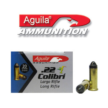 Cheap 22 LR Ammo For Sale - 20 gr - Aguila Colibri Ammunition Online - 50 Rounds