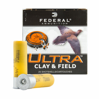 20 Gauge Ammo - Federal Ultra Heavy Field & Clay 2-3/4" #7.5 Shot - 25 Rounds