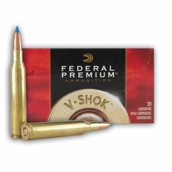 Cheap 25-06 Remington Ammo For Sale - 85 gr - Federal Premium Vital-Shok Ammo Online - 20 Rounds