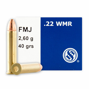 Cheap 22 Win Mag Ammo For Sale - Sellier & Bellot 22WMR 40gr - 500 Rounds