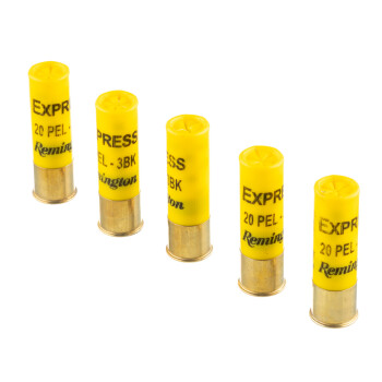 20 ga Ammo For Sale - 2-3/4" #3 Buck Ammunition by Remington