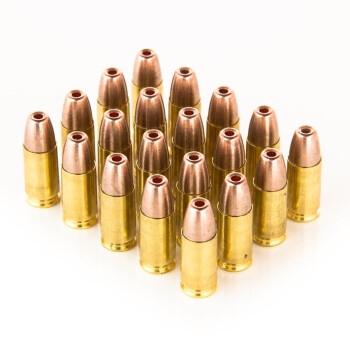 Premium 9mm Luger Ammo - Team Never Quit Frangible 100gr HP - 20 Rounds
