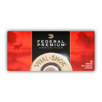 Premium 300 H&H Magnum Ammo For Sale - 180 gr Nosler Partition Federal Ammo Online - 20 Rounds