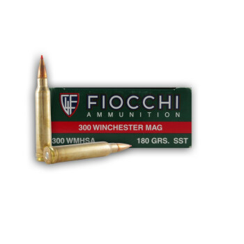 300 Winchester Magnum Ammo For Sale - 180 gr SST - Fiocchi Ammo Online
