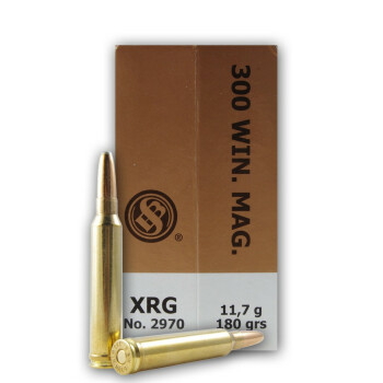 300 Winchester Magnum Lead Free Ammo For Sale - 180 gr Exergy - Sellier & Bellot Ammo Online