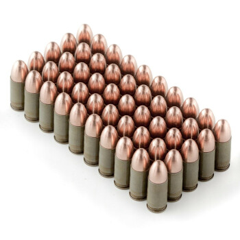 9mm Ammo For Sale - 115 gr FMJ -  Brown Bear Ammunition Online