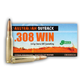 Cheap 308 Win - 165 gr SBT Sierra GameKing - Australian Outback - 20 Rounds