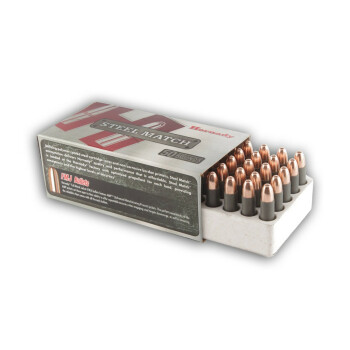 Cheap 30 Carbine Ammo In Stock - 110 gr FMJ - Hornady Steel Match Ammunition For Sale - 50 Rounds