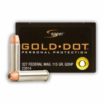 327 Federal Magnum Ammo For Sale - 115 gr JHP Speer Gold Dot Ammo Online