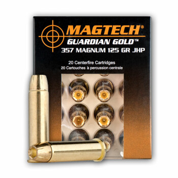 357 Magnum Defense Ammo For Sale - 125 gr Magtech Guardian Gold Ammo Online