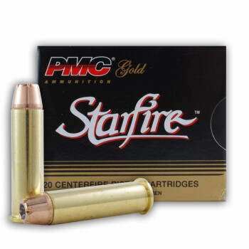 Cheap 357 Mag Defense PMC Starfire Ammo For Sale - 150 gr JHP Ammunition by PMC In Stock - 20 Rounds