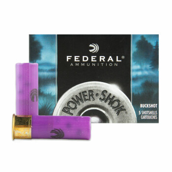 16 Ga Federal #1 Buck Ammo For Sale - Federal Power Shok 16 Ga Shells