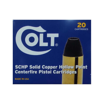 Cheap 380 ACP Ammo For Sale - 80 Grain SCHP Ammunition in Stock by Colt - 20 Rounds