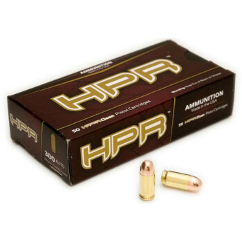 380 Auto Ammo For Sale - 100 gr Total Metal Jacket HPR Ammunition In Stock - 50 Rounds