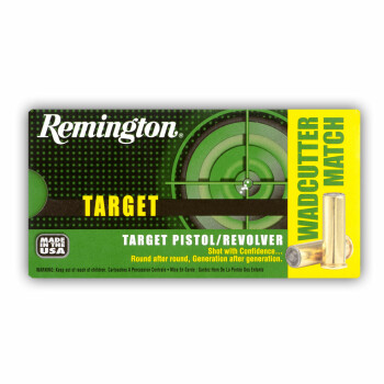 Match 38 Special Ammo For Sale - 148 gr Lead Wadcutter 38 Special Ammunition In Stock by Remington Target - 50 Rounds