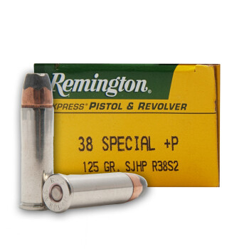 38 Special + P - 125 gr SJHP - Remington Express - 50 Rounds