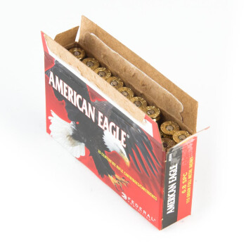 6.8mm SPC Ammo - Federal American Eagle 115 Grain FMJ - 20 Rounds