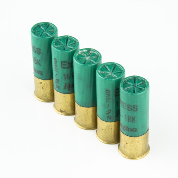 Cheap 12 ga #1 Buck Ammo For Sale - 2-3/4" #1 Buck 16 Pellet Ammunition by Remington Express - 5 Rounds