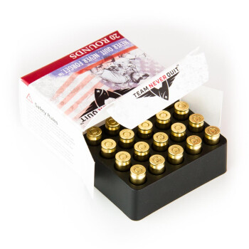 380 ACP Ammo - Team Never Quit Frangible 75gr HP - 20 Rounds