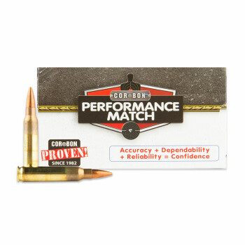223 Remington Ammo - Corbon Performance Match 69gr HPBT - 20 Rounds