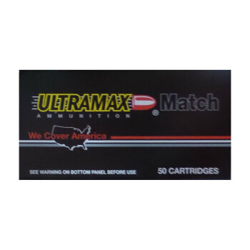 Cheap 44 Mag Ammo For Sale - 240 Grain LSWC Ammunition in Stock by Ultramax - 50 Rounds