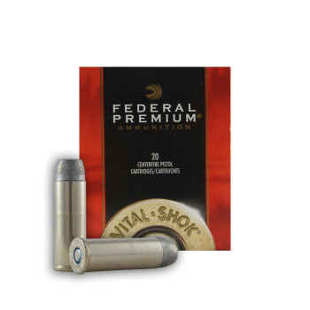 Premium 44 Magnum Handgun Hunting Ammo For Sale - 300 gr CastCore Federal Premium Ammunition In Stock - 20 Rounds