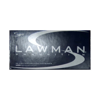 Cheap 45 ACP Ammo For Sale - 200 Grain TMJ Ammunition in Stock by Speer Lawman - 50 Rounds
