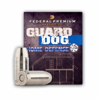 Cheap 45 ACP Federal Guard Dog Ammo - 165 gr Expanding Full Metal Jacket -  Federal Ammunition - 20 Rounds