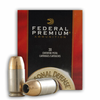 Premium 45 GAP JHP Ammo For Sale - 230 gr Hydra Shok JHP - Federal Premium  Ammo Online - 20 Rounds