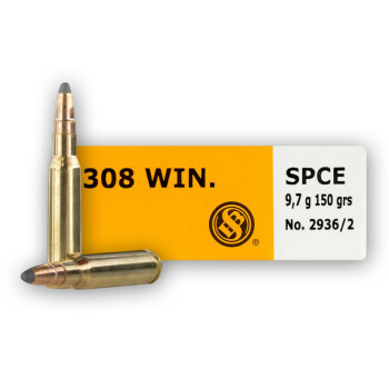 308 Ammo For Sale - 150 gr SPCE - Sellier & Bellot Ammo Online