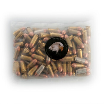 45 ACP Ammo In Stock - 230 gr FMJ with Small Pistol Primers - 45 ACP Ammunition by Military Ballistics Industries For Sale - 100 Rounds