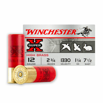Cheap 12 Gauge Ammo - Winchester High Brass Game 2-3/4" #7-1/2 Shot - 25 Rounds
